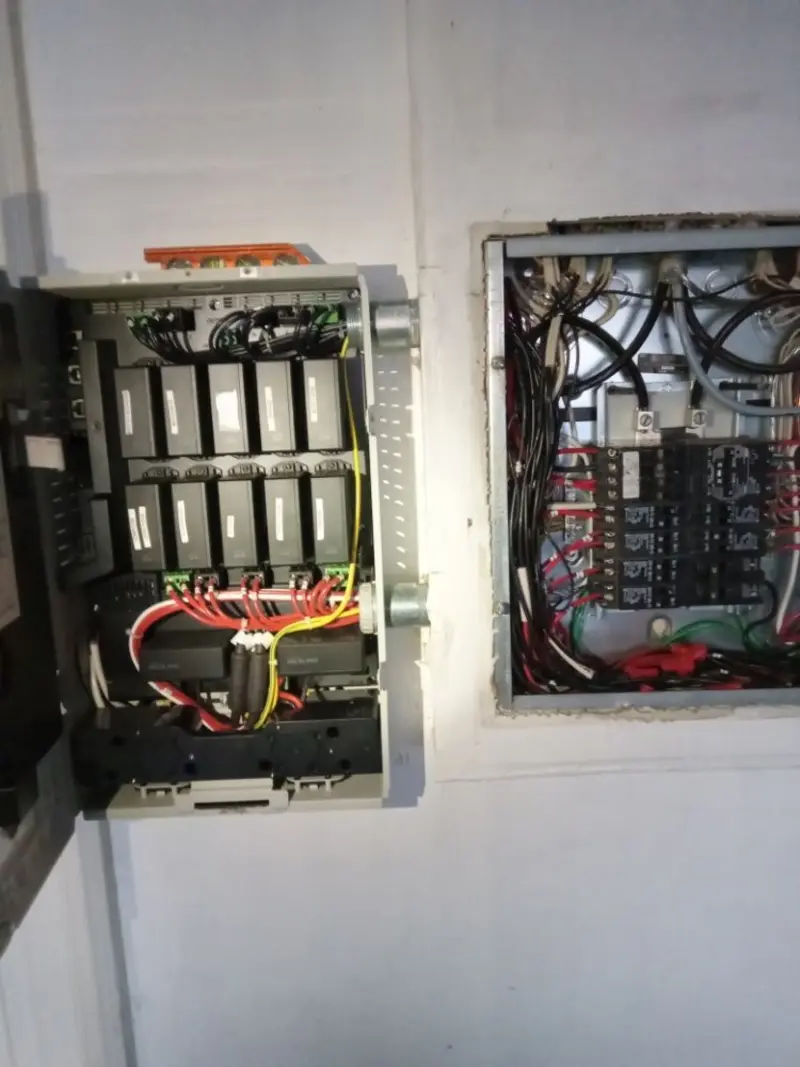 Electrical panel upgrade completed for Commercial Electrician Services in Four Bridges